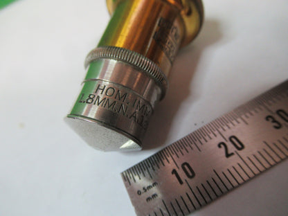 ANTIQUE BRASS SPENCER 95X  LENS OBJECTIVE MICROSCOPE PART AS PICTURED &R2-A-22