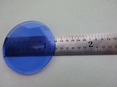 Microscope Part Ernst Leitz Germany Glass Blue Filter Optics