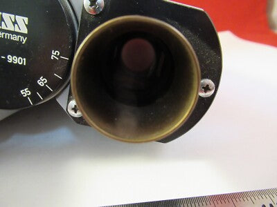 ZEISS GERMANY 473013 BINOCULAR HEAD OPTICS MICROSCOPE PART AS PICTURED &96-A-07