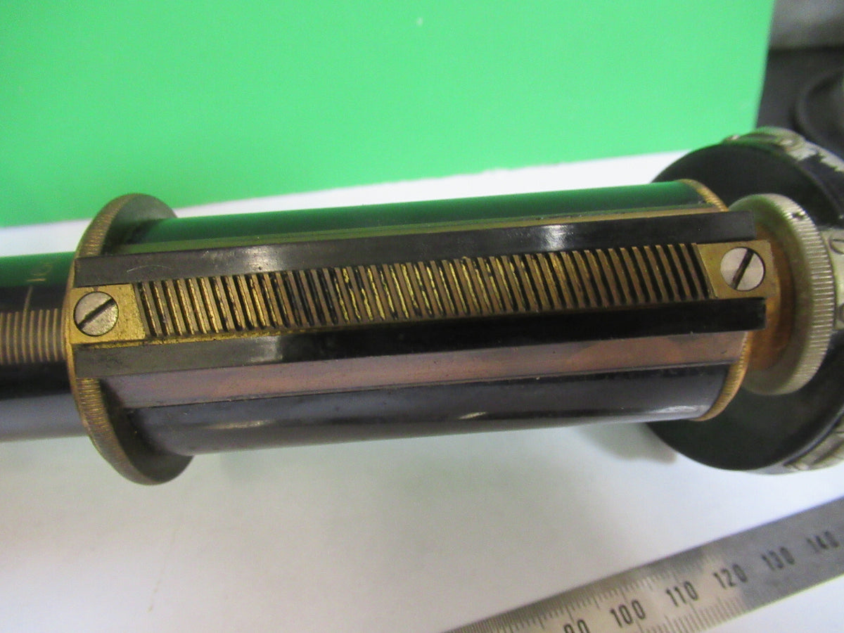 Antique Bausch & Lomb Tubus + Nosepiece Microscope Part