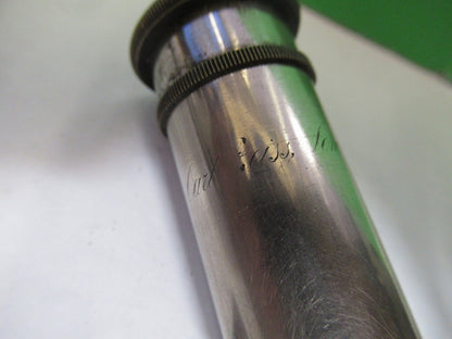 ANTIQUE BRASS CARL ZEISS EYEPIECE COMPENS 12 MICROSCOPE PART AS PICTURED X3-B-97