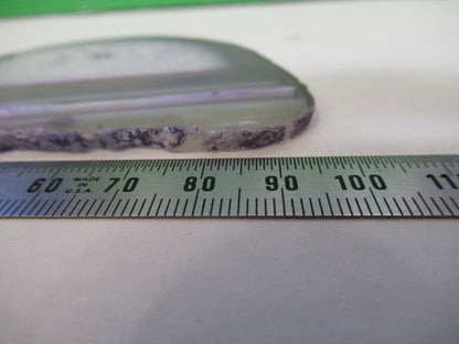 AMAZING AGATE SLICE MINERAL SAMPLE BEAUTIFUL SPECIMEN AS PICTURED T7-FD-84