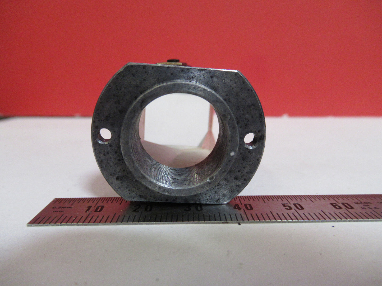 KYOWA JAPAN HEAD GLASS PRISM OPTICS MICROSCOPE PART AS PICTURED T9-A-53