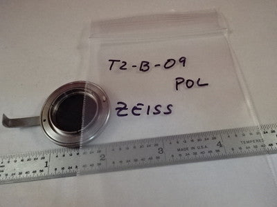 Microscope Part Carl Zeiss AG Germany Polarizer Lens Pol Optics