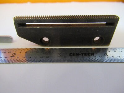 LOT CLIP + BRASS GEAR ANTIQUE MICROSCOPE PART AS PICTURED &1E-C-81