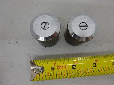 MICROSCOPE PART VICKERS ENGLAND UK SET OF KNOBS AS IS BIN#C8-E-04