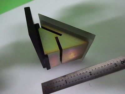 Microscope Part Polyvar Reichert Leica Mounted Mirror Lamp Optics B