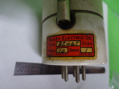 Antique Quartz Radio Crystal Bliley Electric Co. BC46T Therm Frequency Control