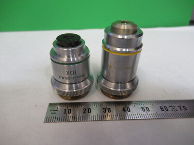Assorted Objectives Lenses Optics Lot Microscope Part