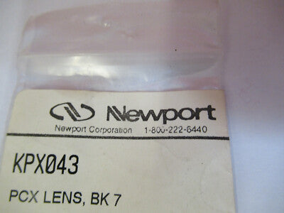Optical Newport Pcx Convex Lens BK7 Glass Optics