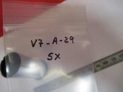 BAUSCH LOMB 5X WF EYEPIECE OCULAR MICROSCOPE PART As Pictured V7-A-29