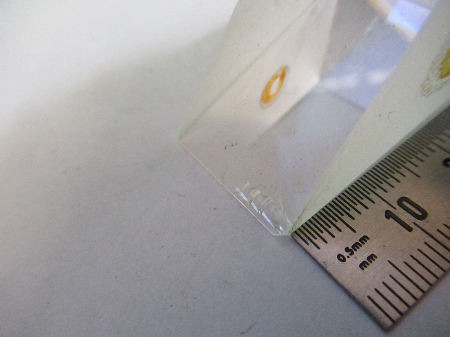 BAUSCH LOMB GLASS PRISM HEAD OPTICS MICROSCOPE PART as pictured H3-B-13