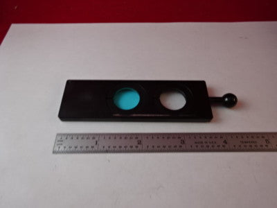 Microscope Part Carl Zeiss AG Germany IM405 Filter Slide Blue Optics