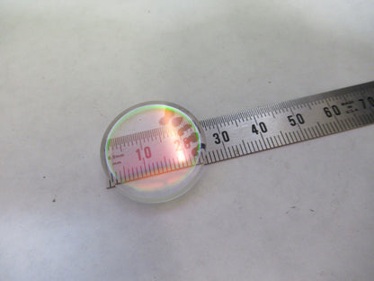 OPTICAL FLAT COATED OPTICS LASER OPTICS  AS PICTURED S7-A-15