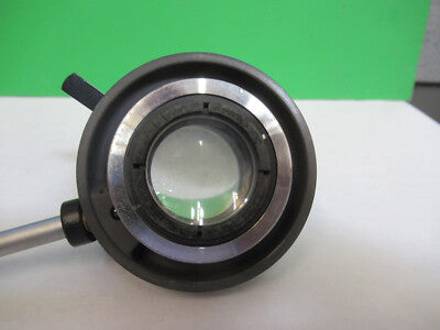 ZEISS GERMANY CONDENSER + IRIS STANDARD MICROSCOPE PART AS PICTURED &A9-B-14