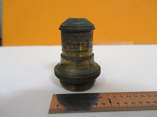 Antique Brass Bausch & Lomb 2/3 Objective Microscope Part