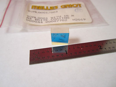 OPTICAL FILTER MELLES GRIOT COATED LASER OPTICS BIN#17