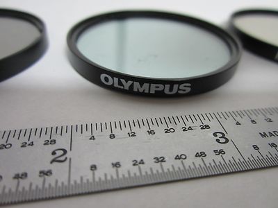 LOT 3 EA OPTICAL OLYMPUS JAPAN FILTERS OPTICS  BIN#N6-31