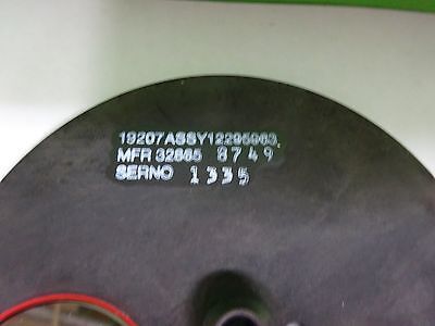 OPTICAL FILTER WHEEL INFRARED / VISIBLE MIL SPEC LASER OPTICS AS IS BIN#72-B-01