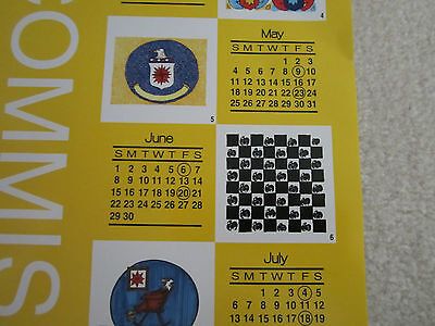 CIA 1997 CALENDAR 50th ANNIVERSARY CENTRAL INTELLIGENCE AGENCY COLLECTABLE