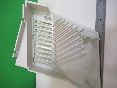 LEICA DMR PLASTIC COVER CORNER MICROSCOPE PART AS PICTURED &58-B-30