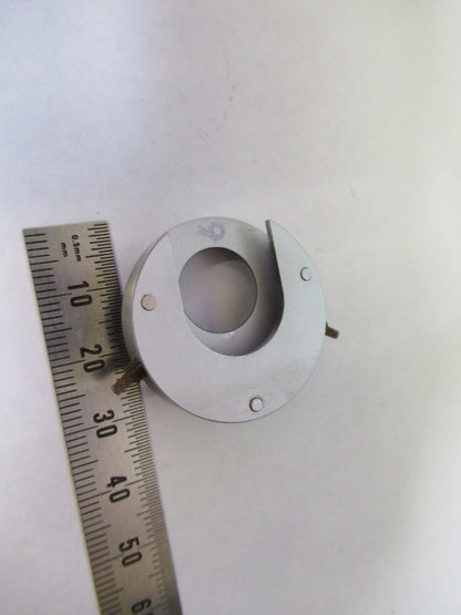 LEITZ WETZLAR GERMANY POL HOLDER OBJECTIVE MICROSCOPE PART AS PICTURED &S2-C-65