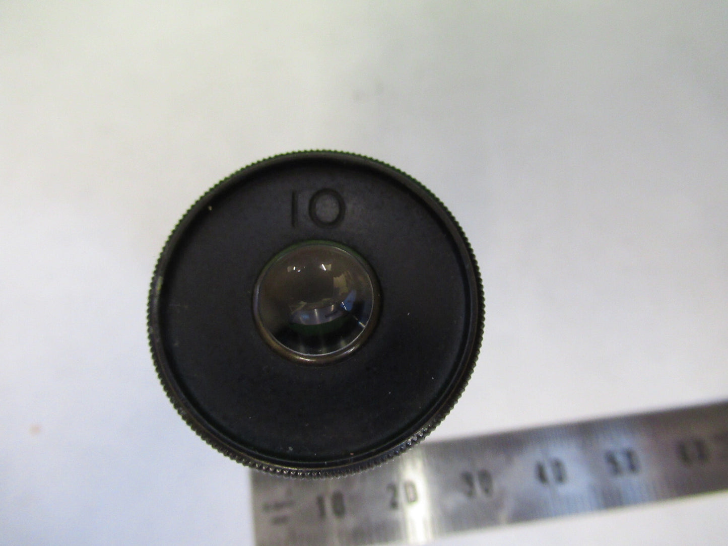 ANTIQUE BAUSCH LOMB  10X EYEPIECE LENS MICROSCOPE PART AS PICTURED S1-B-22