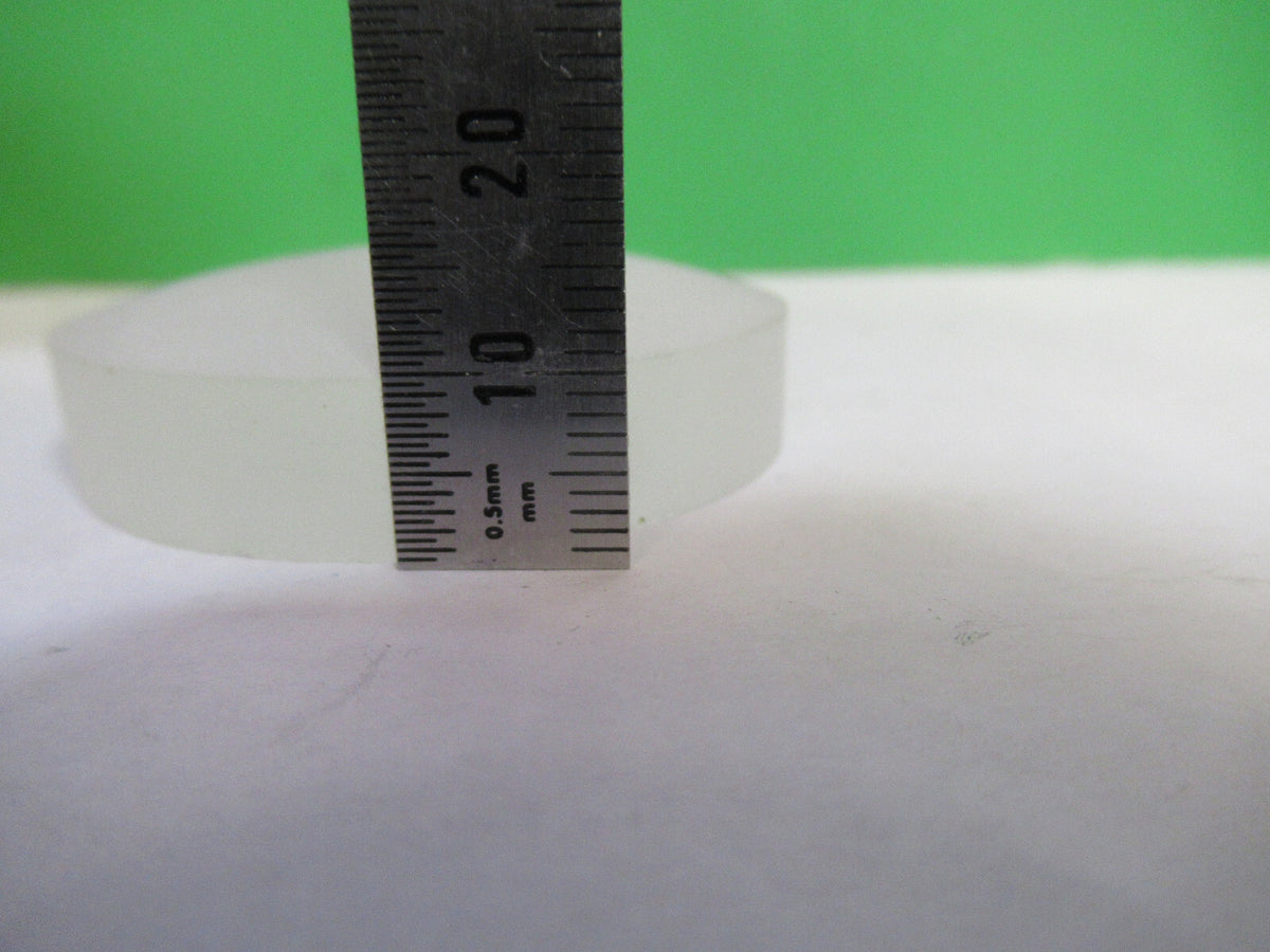 OPTICAL UNFINISHED concave CONVEX BK7 GLASS OPTICS UNCOATED AS PICTURED &s2-c-17