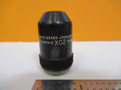 Bausch & Lomb 20X 215mm Objective Optics Microscope Part