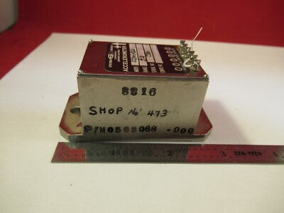 SYSTRON DONNER ACCELEROMETER 1 g's 4310A-1-P109A INERTIAL AS PICTURED &FT-6-33