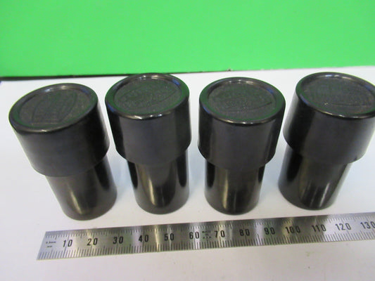 Spencer Lens Co. American Optical Co. Lot Plastic Objective Cans Microscope Part