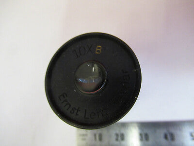 Antique Ernst Leitz Eyepiece 10X B Ocular Microscope Part