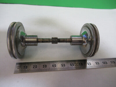 Spencer Lens Co. American Optical Co. Antique Stage Knobs Microscope Part