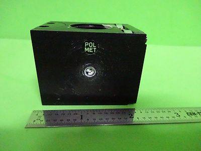 Microscope Part Polyvar Reichert Leica Polarizer Cube Pol Nice Optics Bn