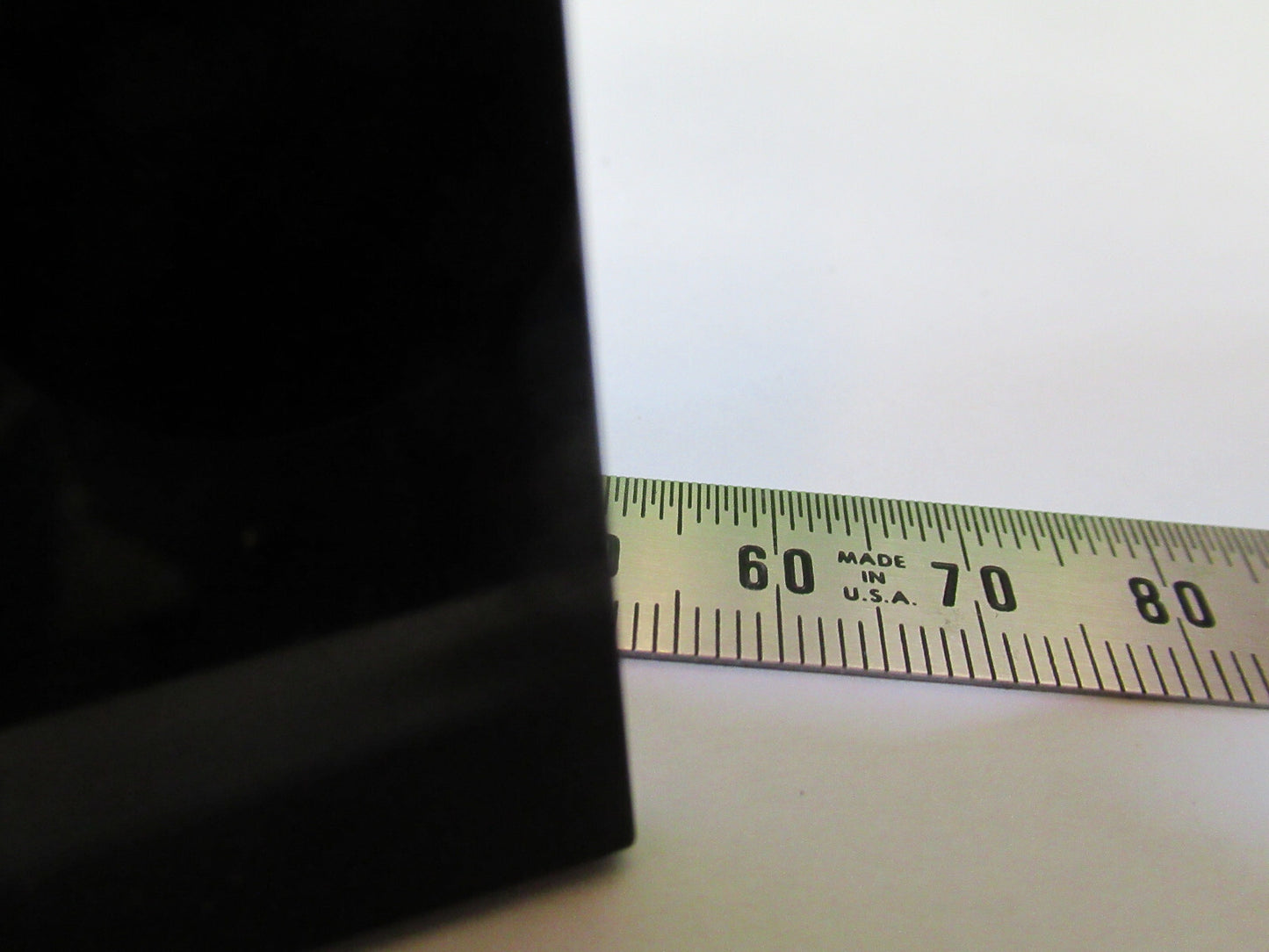 Optical Square Opaque Glass Blank or very dark Optics