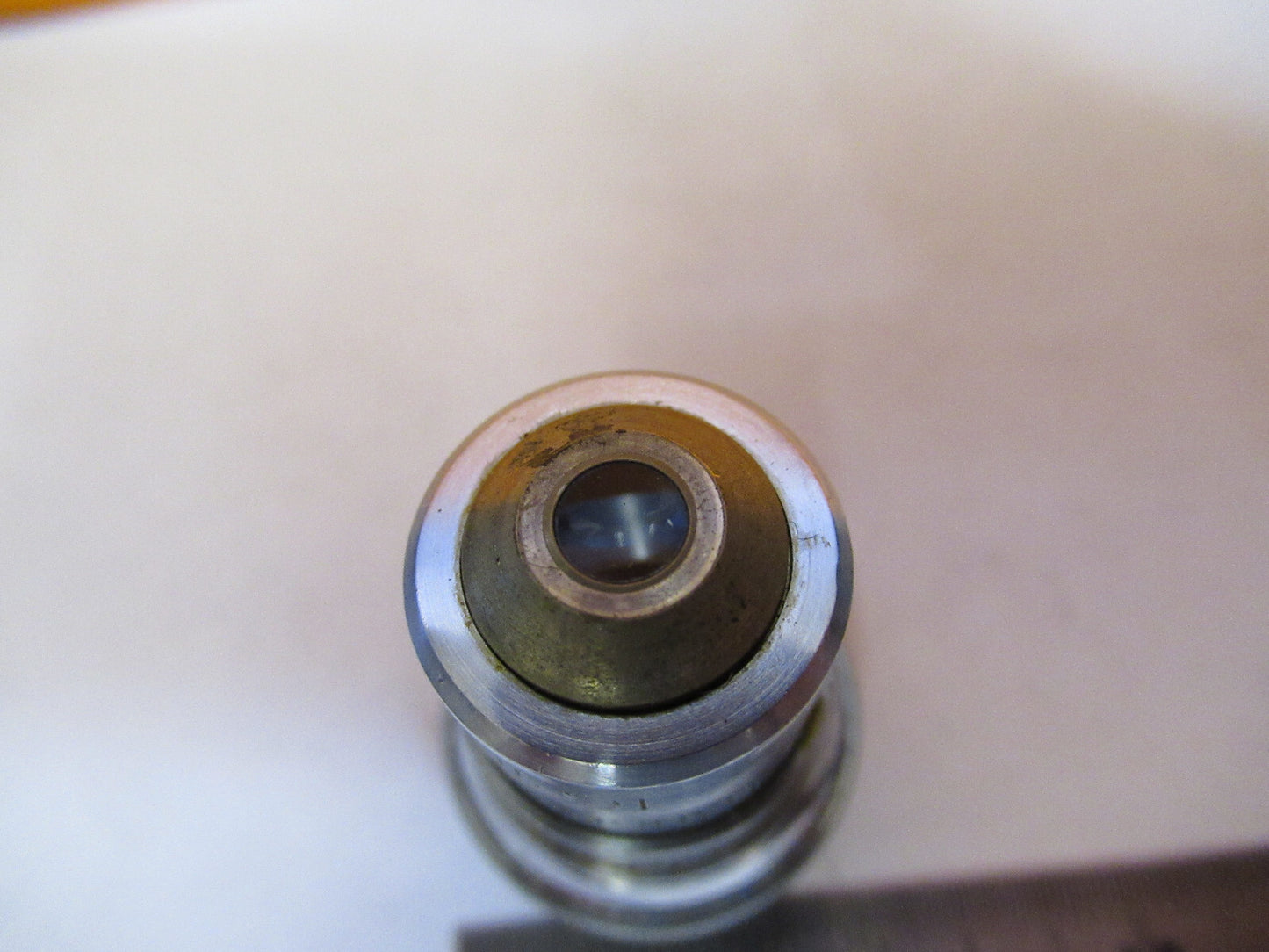 ANTIQUE BAUSCH LOMB 10X 16mm LENS OBJECTIVE MICROSCOPE PART AS PICTURED 47-FD-09