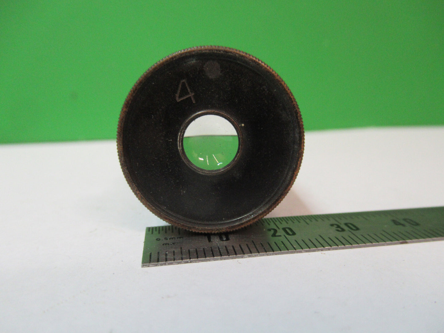 Ernst Leitz Germany Eyepiece "4" Optics Microscope Part
