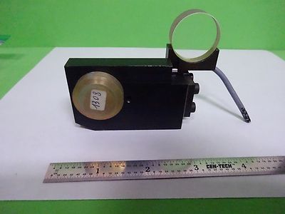 MICROSCOPE PART OPTICAL PART SLIDER ?? OPTICS AS IS BIN#Y2-17