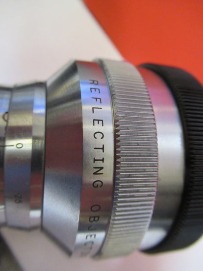 BECK UK REFLECTIVE OBJECTIVE 36X RARE OPTICS MICROSCOPE PART AS PICTURED T7-A-82