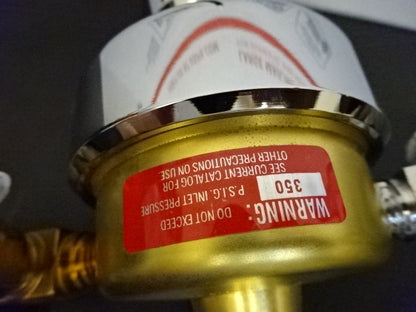 MATHESON MANOMETER REGULATOR VALVE GAS PROCESS CONTROL AS IS #78-01