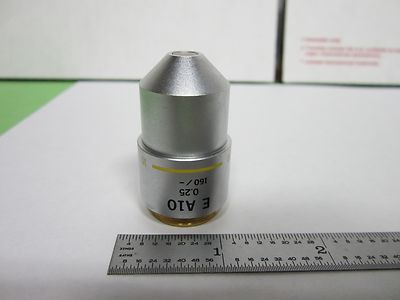 Microscope Part Objective Olympus Japan E A10 Optics