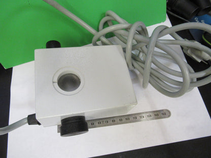 LEITZ GERMANY LAMP ILLUMINATOR MICROSCOPE PART OPTICS AS PICTURED X2-A-17