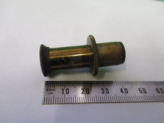 Antique Tubus + Eyepiece Adapter Rare Scope Microscope Part