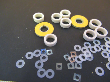 LOT ASSORTED PIEZO QUARTZ PIEZOELECTRIC BLANKS ULTRASONIC SENSOR &FT-1-B-11