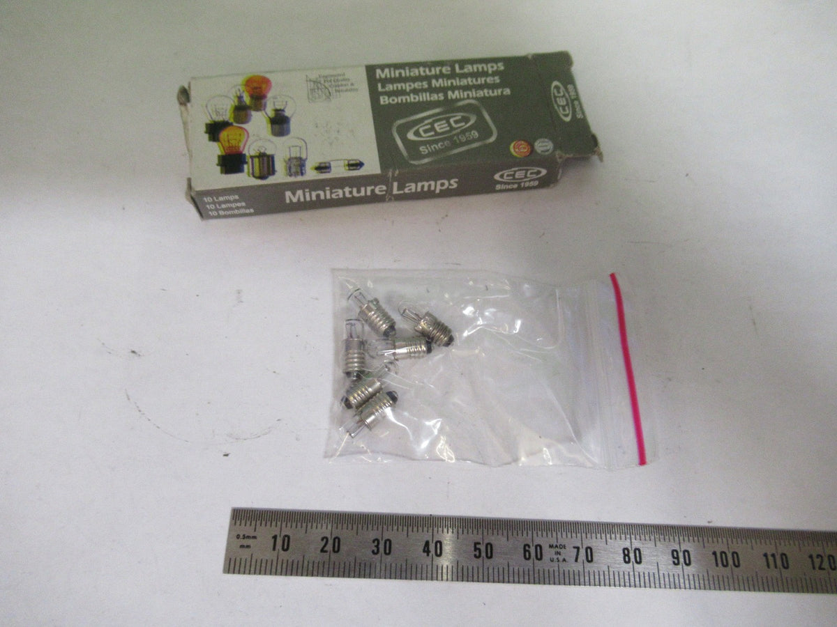 Lot Mini Lamps Bulbs 6 Pcs Aml 335 28V Aircraft or Instruments AS Pic