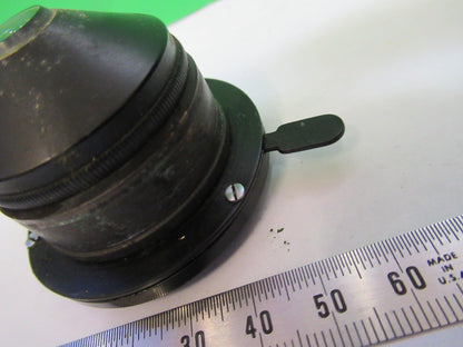 BAUSCH LOMB ANTIQUE CONDENSER IRIS ASSEMBLY MICROSCOPE PART AS PICTURED T3-B-49
