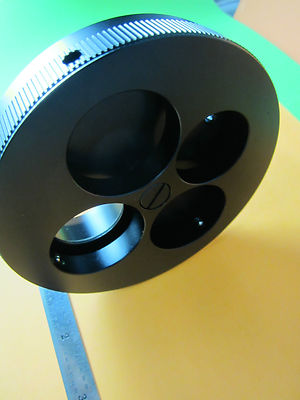 MICROSCOPE PART TURRET AS IS OPTICS BIN#D3-09