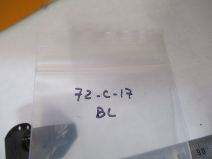 ANTIQUE BAUSCH LOMB PRISM HEAD OPTICS MICROSCOPE PART AS PICTURED 72-C-17
