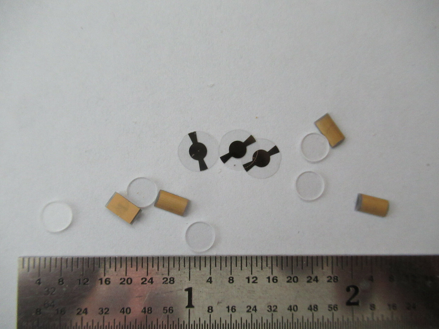 Lot Blank Piezoelectric Quartz Crystal X- Y- Yx-cut Piezo Sensor AS Pic