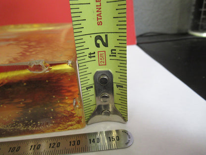 HUGE PIECE OF PHOSPHATE GLASS BLOCK as melted  VERY RARE AS PICTURED G4-A-11